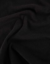 Majica - Rokavi z volančki - crna