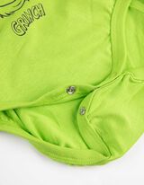 Body s dlhým rukávom - Grinch - svetlozelena