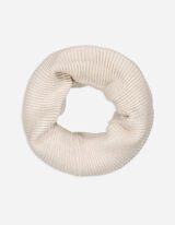 Loop-Schaal - Fleece-Futter - beige