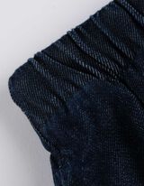 Džínsy - Straight Fit - tmavomodra