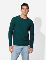 Pullover - Scollo rotondo - turchese
