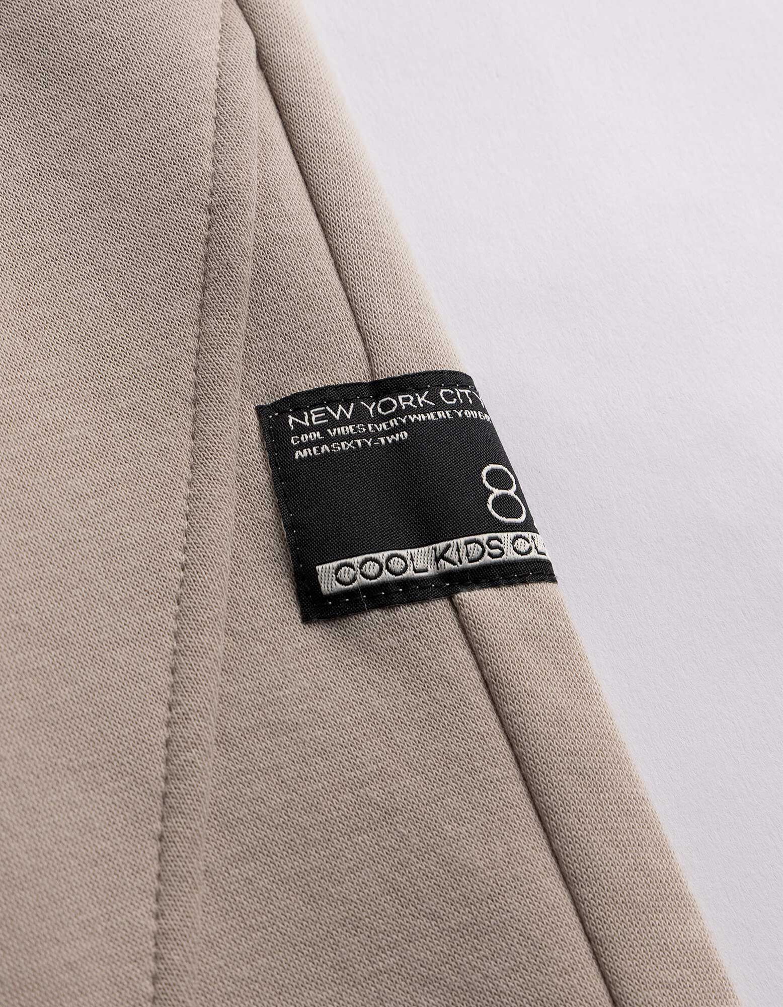 Jogginghose - Labelpatch - Beige