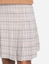 Rakott szoknya - Szembehajt&aacute;sos - b&eacute;zs