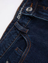 Jeans - Mom Fit - dunkelblau