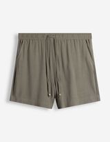 Bermuda  - Leinen-Optik - gr&uuml;n