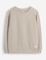 Sweater en broek set - Wafelstructuur - Beige