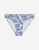 Slip de bikini - Imprimé all-over - Bleu