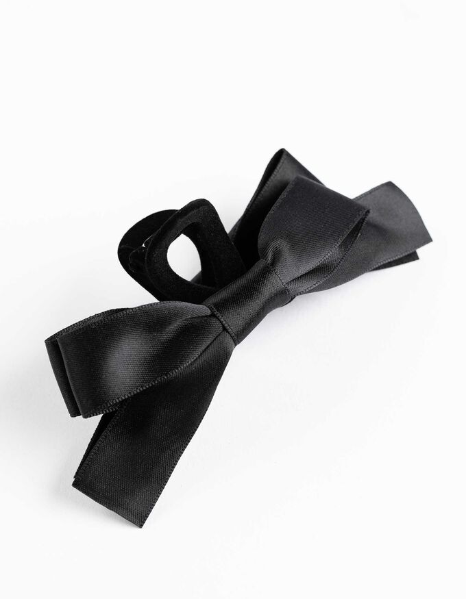 Forcina per capelli - Fiocco applicato - nero - Fashion