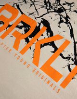 Majica kratkih rukava - Prednja štampa - svetlo-siva