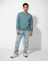 Pulover - Sproščeno prileganje - turkizna