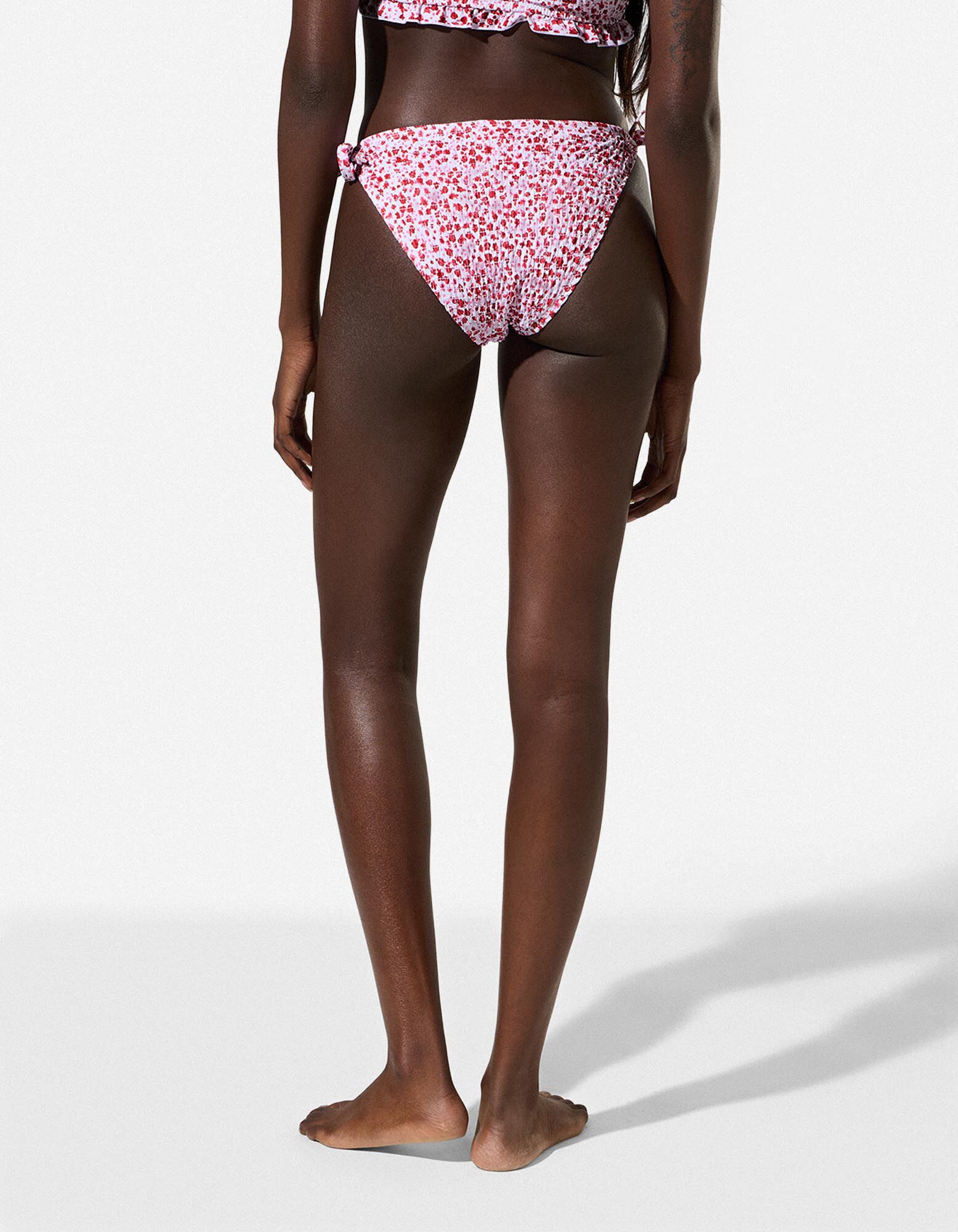 Bikinislip - Allover-Print - Off-White