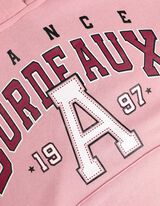 Felpa con cappuccio - Oversized Fit - rosa