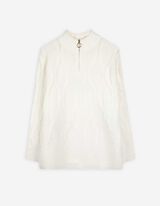 Troyer - Strick - weiß