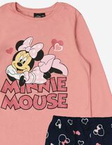Pigiama completo (felpa + pantaloni) - Minnie - blu scuro