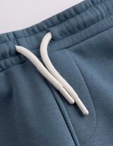 Jogginghose - Labelpatch - blau