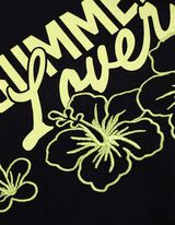 Kratka majica - Izrezi - crno