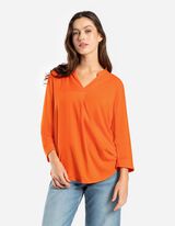 Bluza - LENZING™ ECOVERO™ - narandzasta