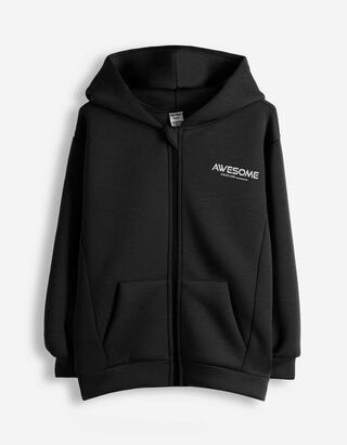 Sweatjacke - Scuba - schwarz