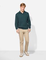 Hose - Straight Fit - beige