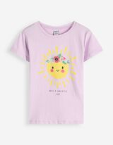 T-Shirt - Frontprint - Pink