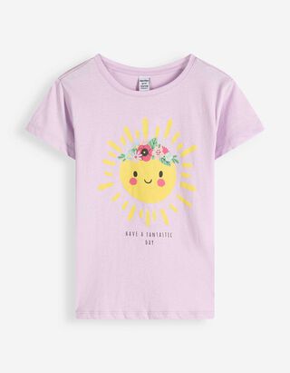 T-Shirt - Frontprint - Pink