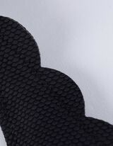 Bikinitop - einfarbig - schwarz