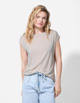 Top - Misto viscosa - bianco