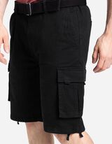 Cargoshort - Straight fit - zwart