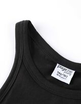 Majica bez rukava - Print - crna