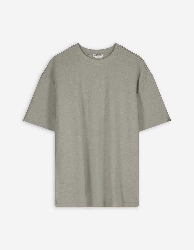 T-Shirt - Baumwoll-Mix - hellgrün