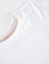 Komplet od majice i kombinezona - Pamuk - svijetlo crvena