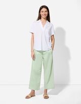 Culotte - Straight fit - groen
