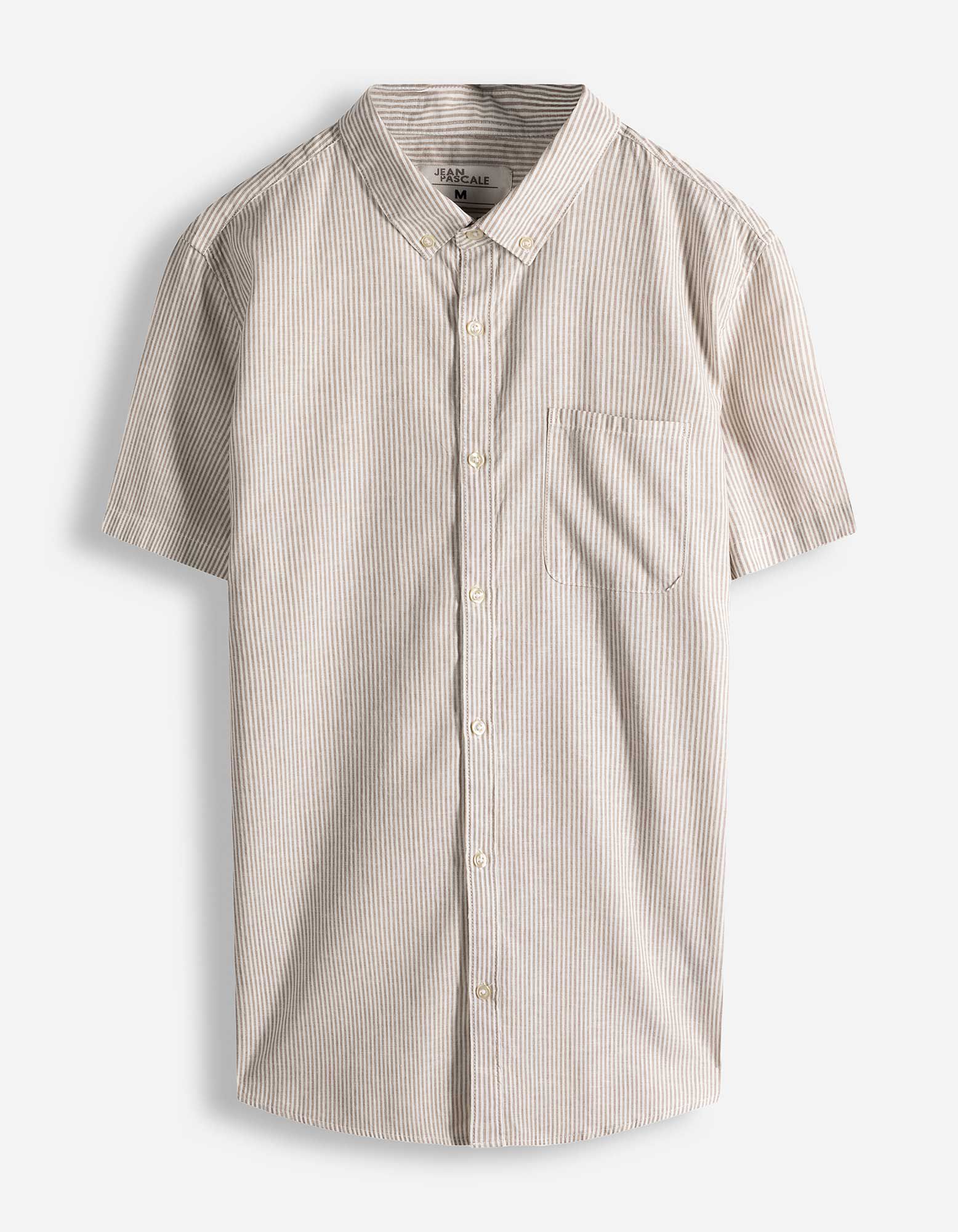 Hemd - Leinen-Mix - grau