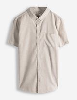 Hemd - Leinen-Mix - grau