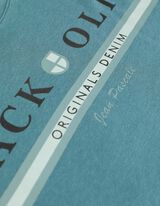 T-Shirt - Frontprint - türkis