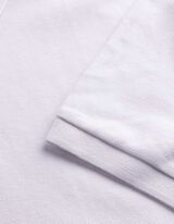 Poloshirt - einfarbig - wei&szlig;
