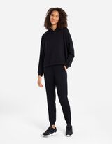 &Scaron;portne hlače - Mehko na otip - crna