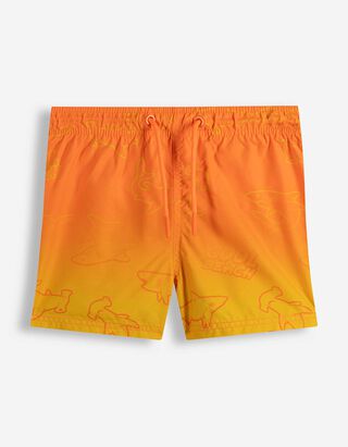 Badehose - Farbnuancen - orange