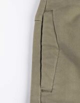 Cargo kalhoty - Poutka na opasek - hneda