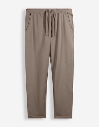 Jogpants - Kn&ouml;chellang - Braun