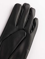 Gants - Similicuir - noir