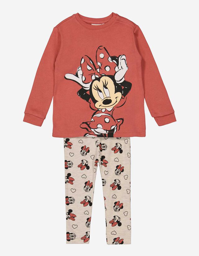 Baby Set aus Sweatshirt und Leggings - Minnie Mouse