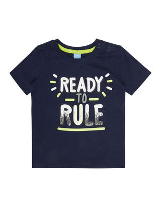 Baby T-Shirt mit Message-Print