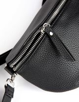 saszetka - ekoskóra - czarny