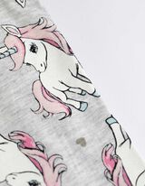 Leggings - Imprimeu allover - Gri deschis