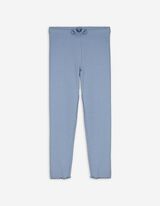Leggings - Rippenstruktur - hellblau