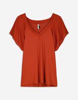 T-Shirt - Viskose-Anteil