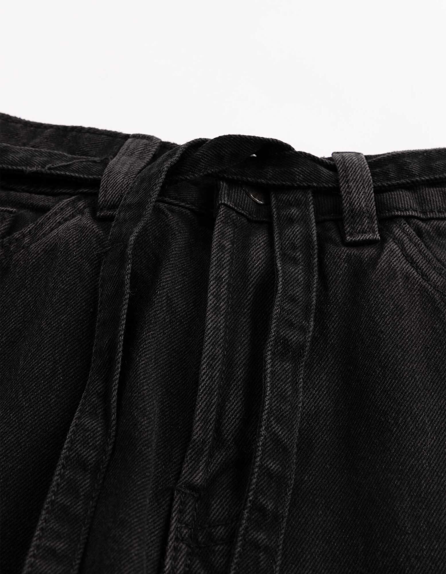 Jeans - Straight Fit - Schwarz
