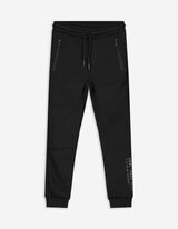 Jogginghose - Print - schwarz