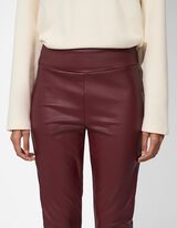 Leggings - Efect termic - Rosu inchis